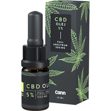 CANN CBD olej 5% Full spektrum 10 ml