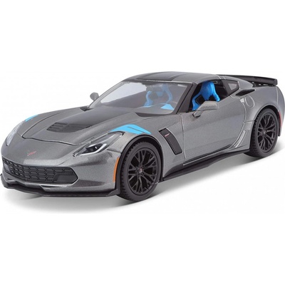 Maisto Chevrolet Corvette Grand Sport 2017 Grey Assembly Line 1:24