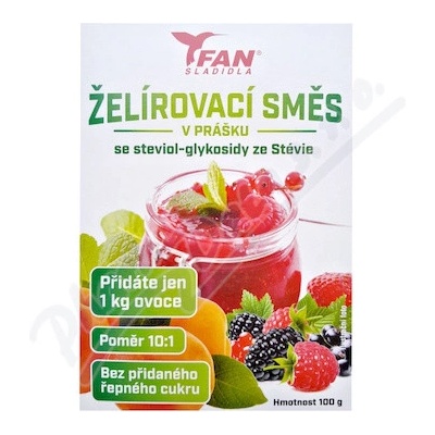 Fan Želírovací směs se Stévií 100g