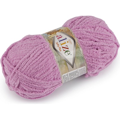 Pletací příze Alize Softy Plus 100 g Varianta: 15 (47) fialová lila, Balení: 1 ks 56546/143146/292083