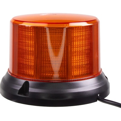 LED maják, 12-24V, 96x0,5W, oranžový, pevná montáž, ECE R65 R10 , WL323FIX
