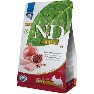 N&D Grain Free Adult Mini Chicken & Pomegranate 2,5 kg