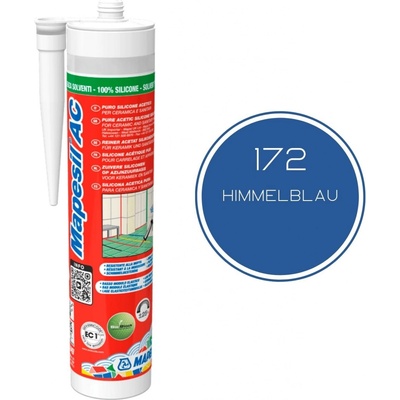 Mapesil AC 172 silikonový tmel 310 g nebeská modř