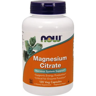 NOW Магнезиев цитрат NOW Magnesium Citrate, 120 vcaps