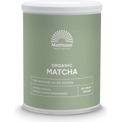 Mattisson Healthstyle Матча на прах Био, 125 g (MT2193)
