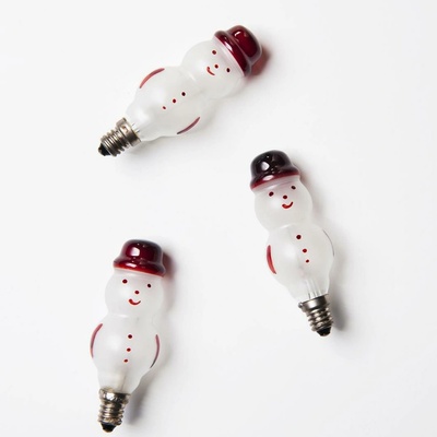 Exihand Žiarovka Snowman biela 20V/0,1A balenie 36 ks.