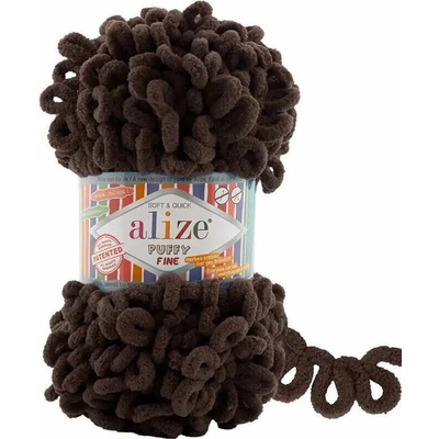Alize Puffy Fine 26 Hořká čokoláda