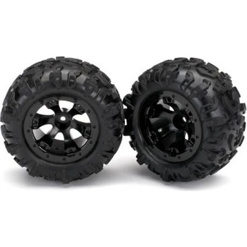 Traxxas колело 2.2", джанта Geode черна, гума Canyon AT (чифт)