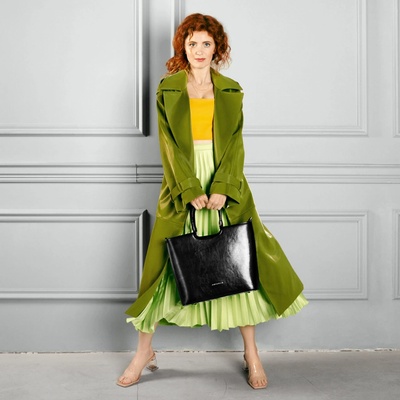 Noelia Bolger kabelka do ruky čierna NB 0049 C