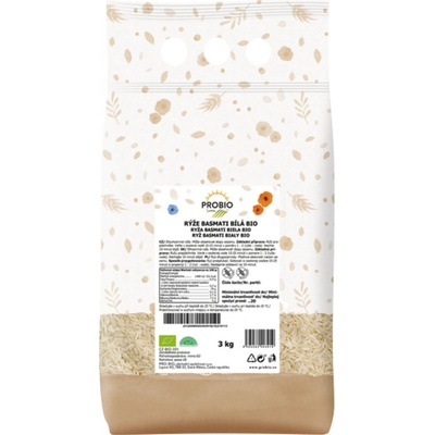 ProBio Bioharmonie Basmati rýže bílá Bio 3 kg