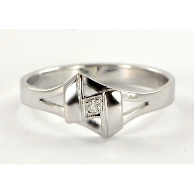 Briliantový z bílého zlata 1022