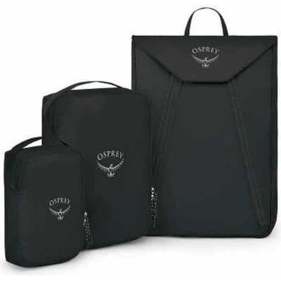 Osprey Ultralight Starter Set sada organizérů 3 ks black