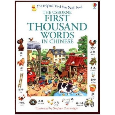 The Usborne First Thousand Words in Chinese - Amery, Heather