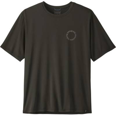 Patagonia Мъжка спортна тениска Patagonia Cap Cool Daily Shirt Spoke Stencil Sport shirt - Black (216-7991-0112)