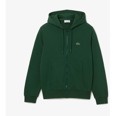 Lacoste Суичър Lacoste Men's Basic Full-Zip Hoodie - Green 132