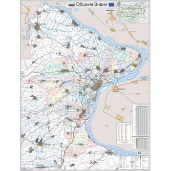 Mapmedia Карта на община Видин