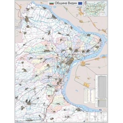 Mapmedia Карта на община Видин