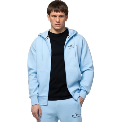 Pitbull West Coast na zips s kapucňou Sampson sky blue