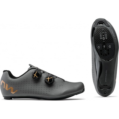 Northwave Revolution 3 Dark Grey/Gold