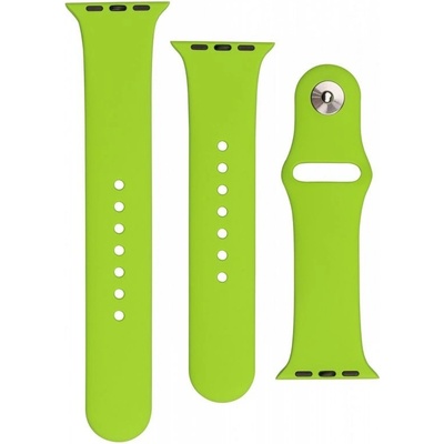 FIXED Silicone Strap na Apple Watch 38 mm/40 mm zelený FIXSST-436-GRE