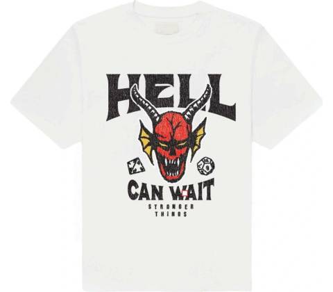 Stranger Things Hell Can Wait white