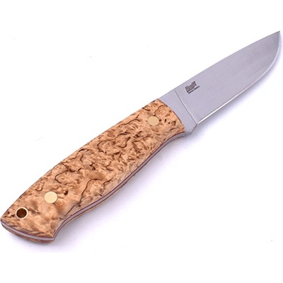 Brisa Trapper 95-curly birch N690Co Flat Sheath trapper 95 BRS