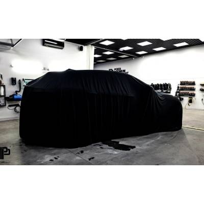 Poka Premium Equipment Premium quality car cover black with welt - Combi / SUV