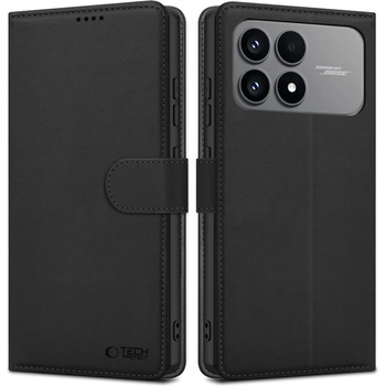 Tech-Protect Кожен тефтер за Xiaomi Poco F8 Pro от Tech-Protect Wallet - Black (5906302352692)