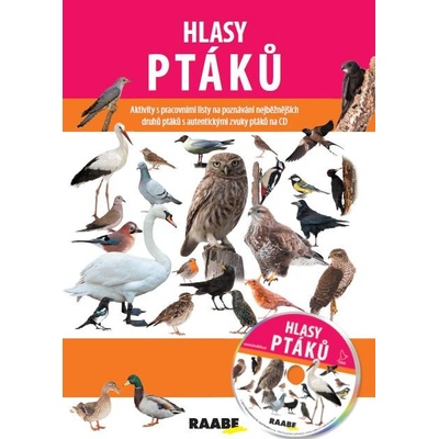 Hlasy ptáků + CD - Chocholáčková Jozefa