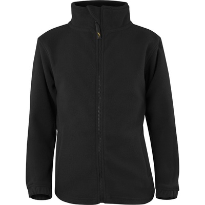 AF dětská fleece mikina černá