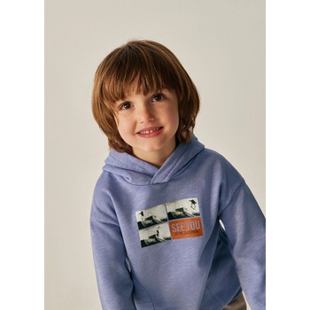 Image 1 of MAYORAL Спортен суичър с качулка за момче Майорал в лилаво