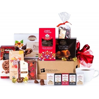 Dárkový koš Čokoládový ráj – Zbozi.Blesk.cz