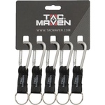 Tac Maven карабин с висулка 6mm, Silver (D25027-02)