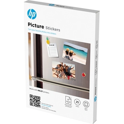 HPPapir HP Picture Stickers, 10 x 15 см (10 x 15), 25 листа (AM6D9A)
