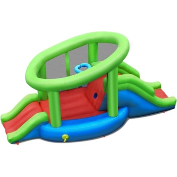 Image 1 of CW Надуваем замък с 2 пързалки и баскетболен кош