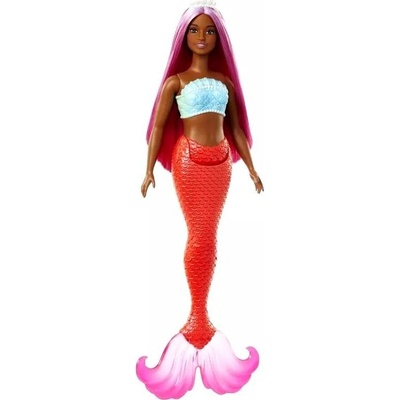 Mattel Barbie Rozprávková morská panna oranžová