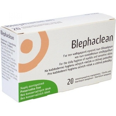Blephaclean 20 sterilních tamponů