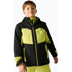 Dare2b Детско скиорско яке Dare2B Rip It Jacket black/wild lime
