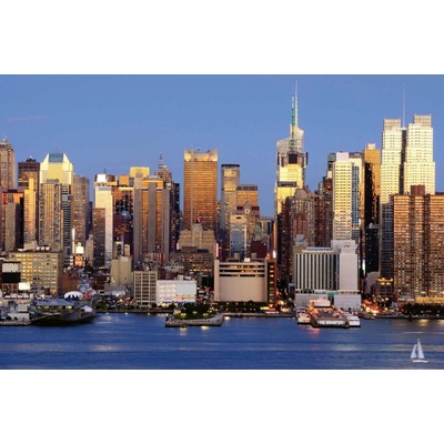 Dimex MS-5-2947 Vliesová fototapeta Panoráma Manhattanu rozměry 375 x 250 cm