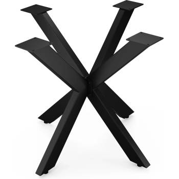 Blumfeldt UrbanFodge TRIPLE X крака за маса, Модерен дизайн, За проекти Направи си сам, Носимост 200 кг (B-UFTX858571) (B-UFTX858571)