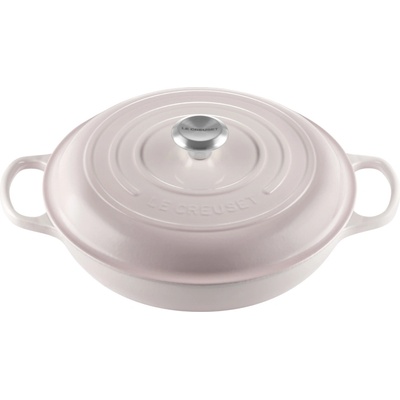Le Creuset 21180307774430 Hrnec Gourmet Signature nízký 30 cm světle růžový