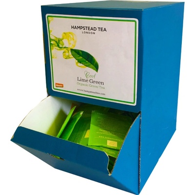 Hampstead Tea London BIO zelený čaj s limetkou a citrónovou trávou 250 ks
