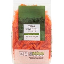 Tesco Fusilli bezvaječné sušené těstoviny z mouky z červené čočky 250 g