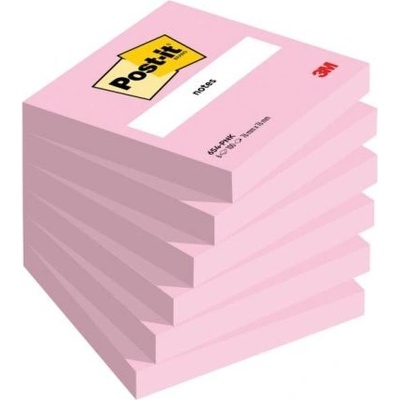 POST-IT Bloček Post-it 76x76 ružový 6x100l