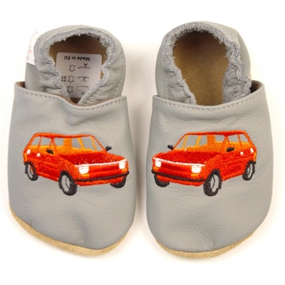 baBice kožené capáčky barefoot Fiat
