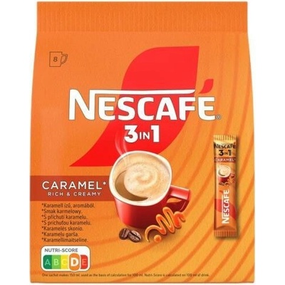 Nescafe 3in1 mixy caramel 128 g