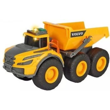 Dickie Toys Volvo: съчленен самосвал - 23 см, със светлина и звук