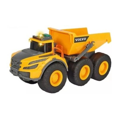 Dickie Toys Volvo: съчленен самосвал - 23 см, със светлина и звук