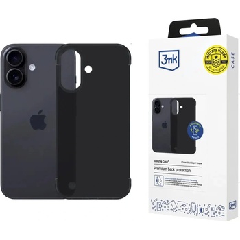 3mk Protection 3mk Just20g Matt Case за Apple iPhone 16 - черен мат (5903108609920)