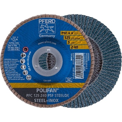 Pferd Lamelový brusný kotouč 125 mm K40 67764125